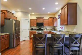 All kitchen appliances included