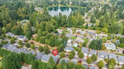 Unbeatable location! tucked away, but close to everything