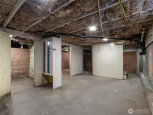 Bring your ideas of how to use this versatile unfinished space.