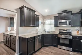 The mini-split heat pump keeps the entire home comfortable year-round. As with everything about this fine home, it was 'over-built' with added insulation, added electric capacity, water capacity, etc. Whatever your plans, this is the place to bring them to fruition.