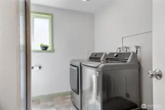 Laundry room.