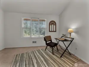 Main floor office located just off the entry.