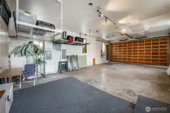 This shot is of the 1004 sq. ft. Shop for all things good.