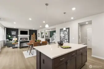 Gather around entertainment inthe heart of the home. Photo's are for representational purposes only. Colors and finishes may differ.