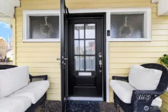 Sunny corner lot with mature surroundings