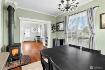 Original fir floors highlight historic craftsmanship