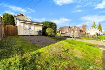 Storage shed for tools, gear, or hobbies