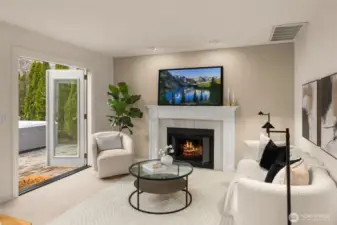 The living room is the heart of the home