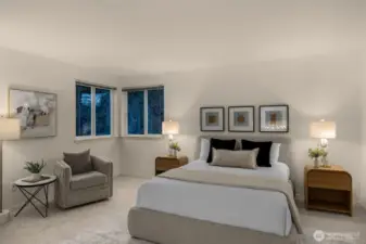 serene primary with seating