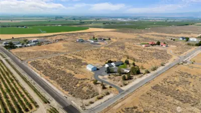 View of home and property looking South West.