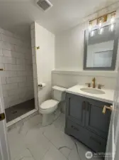 Downstairs bathroom