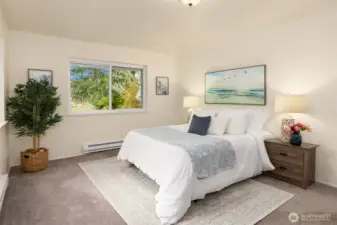 Main floor primary with new heaters.