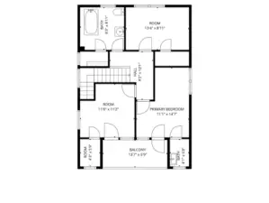 Upper Level Floorplan