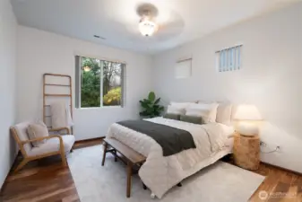 Bright & Spacious Main Bedroom