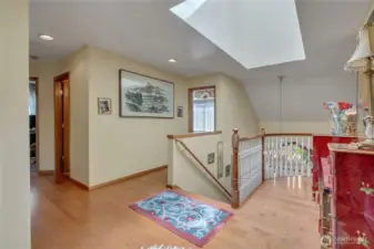 Upstairs landing