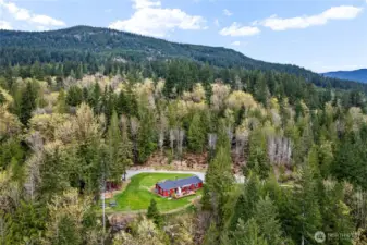 You are in the mountains!