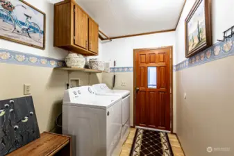 Utility Room off Kitchen