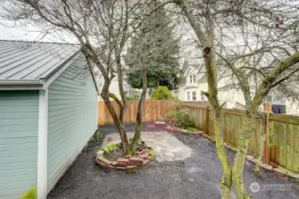 Small Courtyard To Enjoy  Year Around.