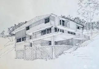 Previous Owner's Custom House Rendering