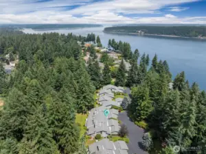 Once again, you can see your home as it is nestled into this perfect paradise,