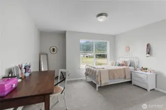 All four of the bedrooms in this home offer amazing space!