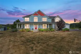 This picturesque country home exudes warmth and comfort from every angle, showcasing a wealth of amazing features that make it a truly exceptional place to live. From it's inviting exterior to it's thoughtfully designed interior, it's a space that welcomes you with open arms. Whether you are relaxing on the porch, enjoying the beautiful surrounding landscape, or exploring the spacious well-appointed rooms, this home offers the perfect blend of charm and elegance! It's more that just a house-it's a place to created lifelong memories. Come see it for yourself, enjoy its beauty, and imagine calling it your own. This is a rare opportunity to find a home that truyly feels like a retreat!