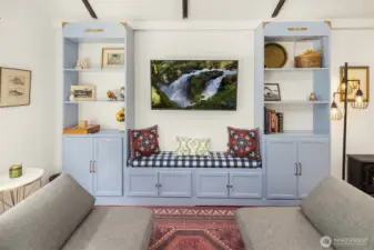 The Cottage living room