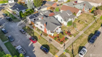 Greate view of the home and big shop/garage.