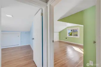 Bedrooms 3 & 4 upstairs.