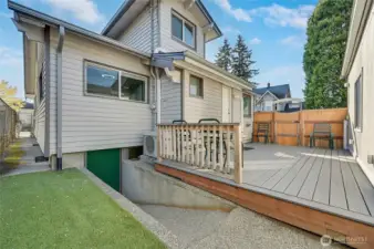 Nice view of the back of the home.