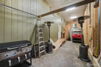 Garage. Tons of storage!