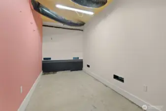 Two of two additional rooms located in the basement. Room has its own door and lights switch.