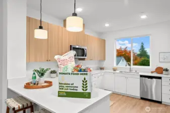 Pictures of model home.