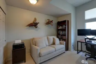 Bedroom 4 - note the extended ceilings in Bedrooms 3 & 4.