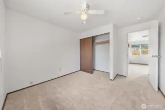 Bedroom 3 closet.