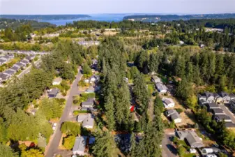Ideally situated near both downtown and uptown Gig Harbor.