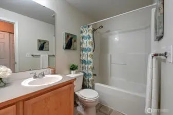 Secondary bathroom