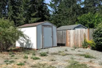Out building for storage