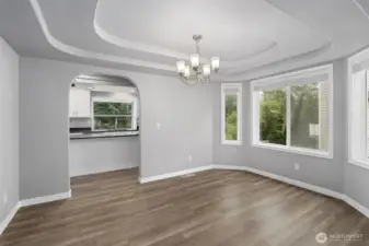 Another view of the dining room.
