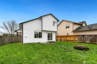 Firepit for outdoor gatherings.