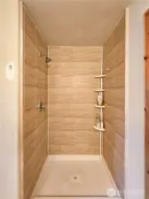 Master bath shower.
