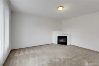 Living Room view from Front Door