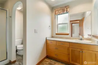 Full bathroom upstairs