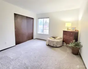 Primary bedroom with ensuite bathroom