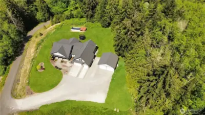 Where serene countryside meets modern accessibility—an elegant retreat close to everything.  virtually enhanced grass