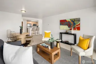Open floor plan