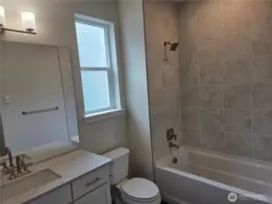 Top level hall bath