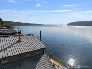 Waterfront View to Narrows Bridge  4 North Salmon Beach