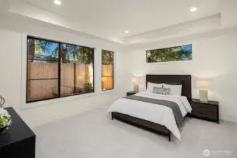 Secluded main floor en suite