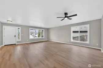 Living room from staircase